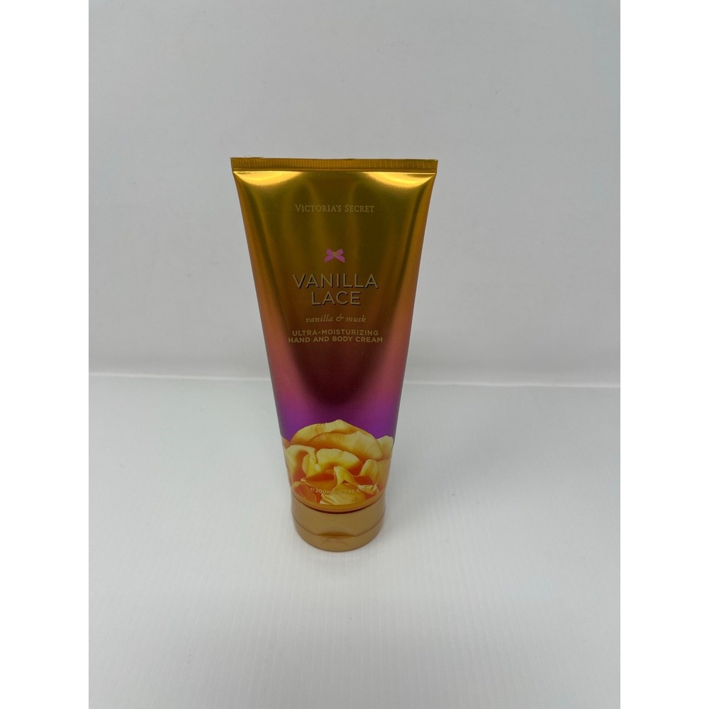 Victoria's Secret Vanilla Lace Hand & Body Cream 6.7 oz‎ - FULL Tube No Seal